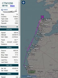 2020-06-24 Mission A340 F-RAJA départ 18h34 Dakar vers CDG (CTM1056)_Labels.jpg
