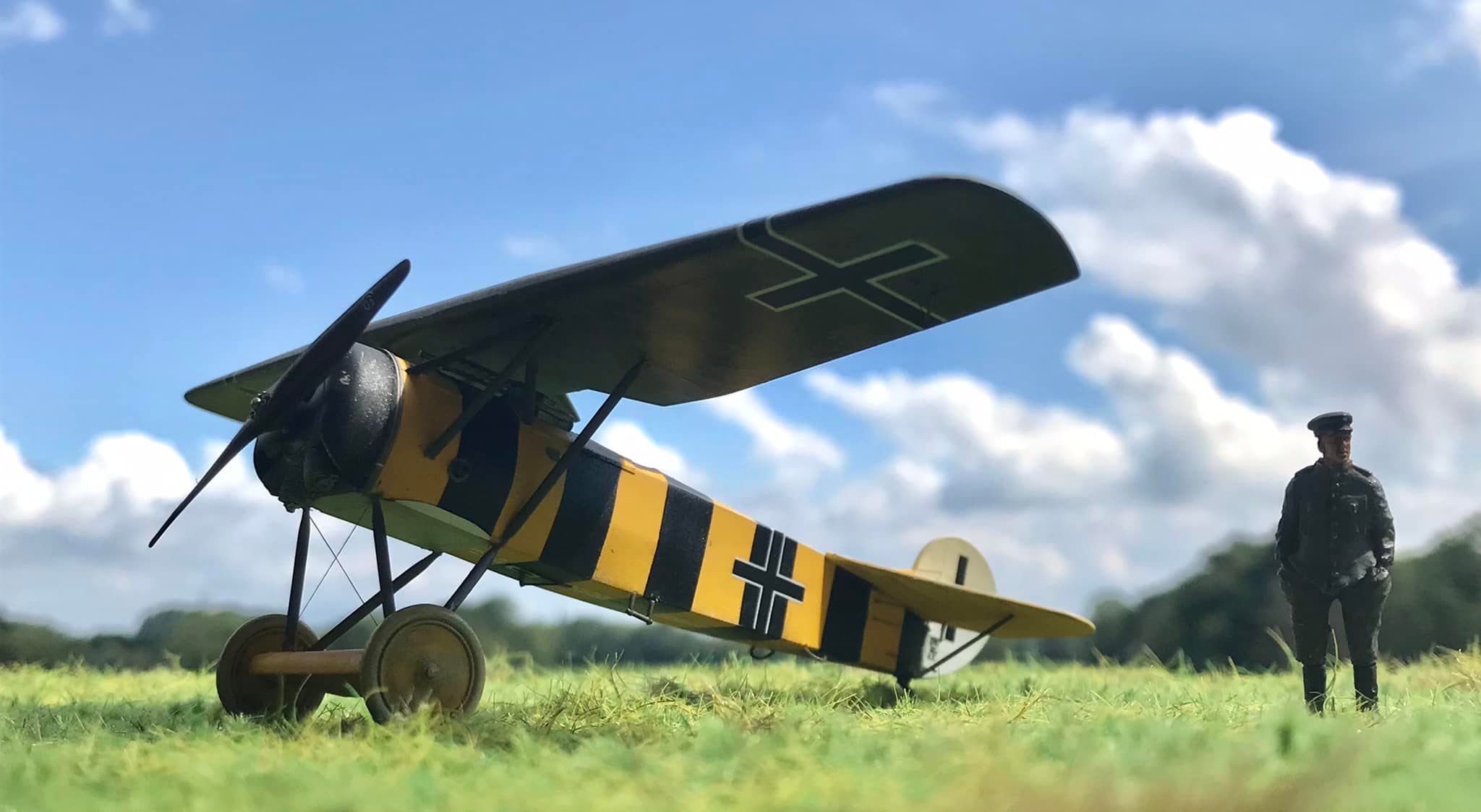 Fokker E.D Theo Osterkamp, Belgium, 1918