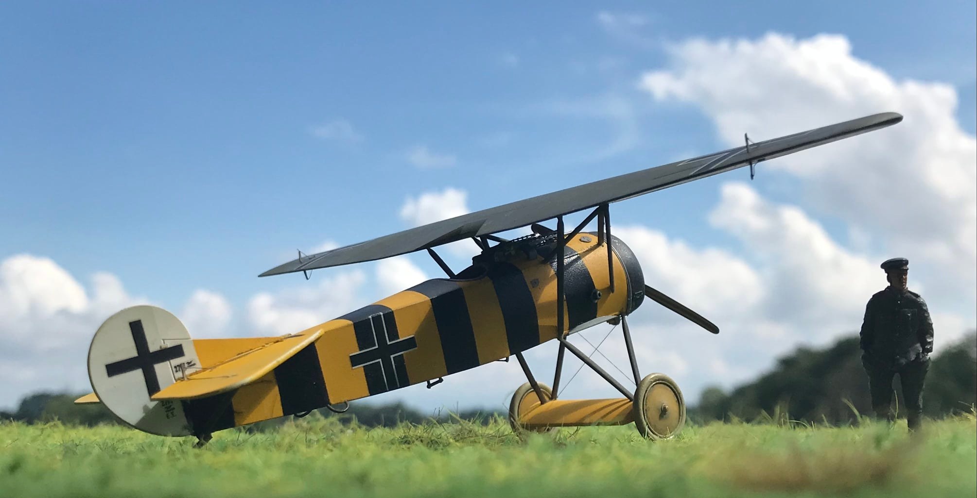 Fokker E.D Theo Osterkamp, Belgium, 1918