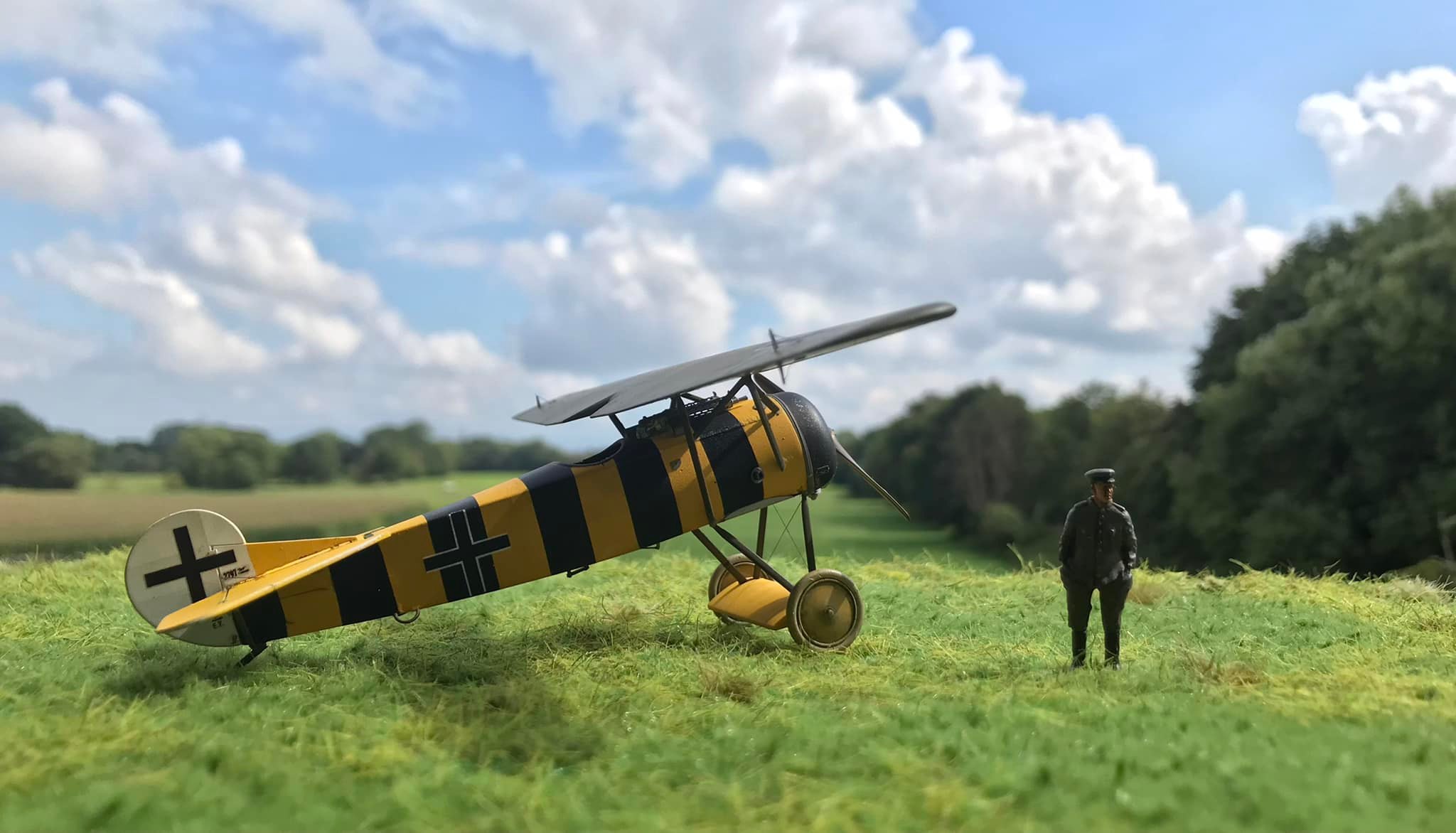 Fokker E.D Theo Osterkamp, Belgium, 1918